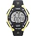Timex Men's T5E921 Ironman Traditional 30-Lap Black/Yellow Resin Strap Watch