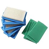 Poweka 951-10298 Air Pre Filter Part for Cub Cadet 751-10298 Kohler 14 083 01-S1/14 083 01-S Honda 17211-ZG9-M00 17218-ZG9-M00 MTD (5 Sets)