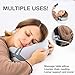 Good Alex Microbead Neck Pillow - Airplane Travel Pillow with 360 Degree Head and Chin Support - Best Travel Neck Pillow - Say No to Neck Pain with our Airplane Pillow