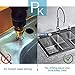Disposal Sink Top Switch, Garbage Disposal Wireless Switch - Remote control-No Drilling on Sink Top - No Wiring-Stick On Sink Top/Counter Top for Waste Disposer