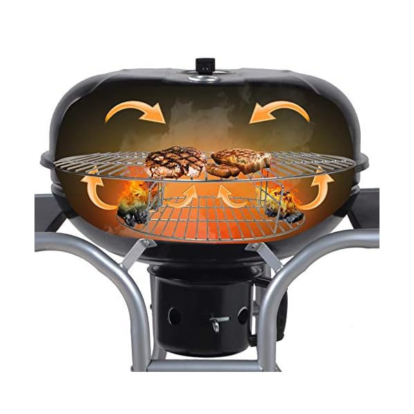 EasyGoProducts-Big-Bad-Charcoal-BBQ-Grill–Large-Size-Barbeque-Grill-for-Outdoor-Cooking–Cooking-Area-22-Diameter