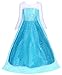 Cotrio Elsa Dress Elsa Princess Dress up Princess Elsa Dresses Elsa Costume for Girls Size 100 (1-2, Blue)