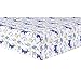 Trend Lab Dr. Seuss New Fish Crib Sheet, Blue, Green and Gray