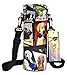 icolor 500ml Water Bottle Carrier Holder Bag Wide Mouth 18oz Insulated Neoprene Tea Bottle Sleeve Sling Shoulder Pouch Cover Fit Stainless Steel & Plastic Bottle Diameter 2.75