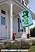 Toland Home Garden 101162 Shamrock Shower St Patricks Day Flag 28x40 Inch Double Sided St Patricks Day Garden Flag for Outdoor House St Pats Flag Yard Decoration