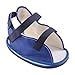DMI Canvas Rocker Bottom Cast Shoe Post-Op Shoe, Large, Blue