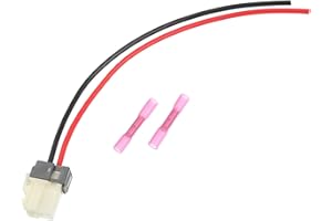 RATCHROLL Blower Motor Connector Plug Wire Harness 8" Pigtail Kit with Heat Shrinks Connectors for Kia Forte/ 8 Inches A/C Bl