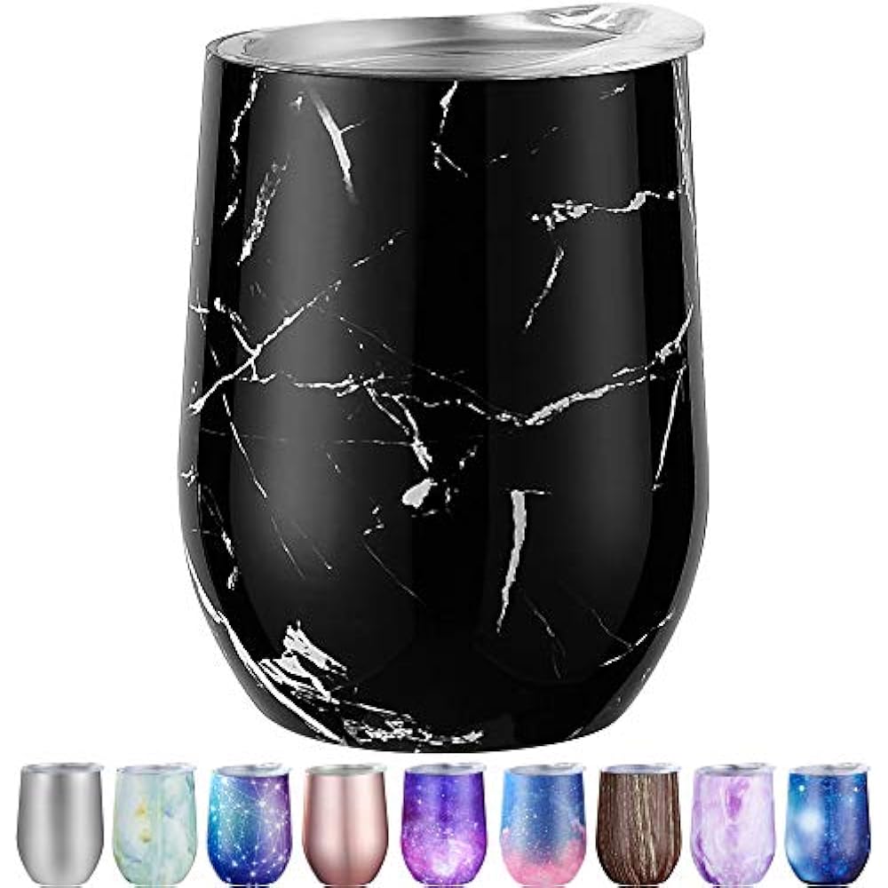 clear wine tumbler with lid