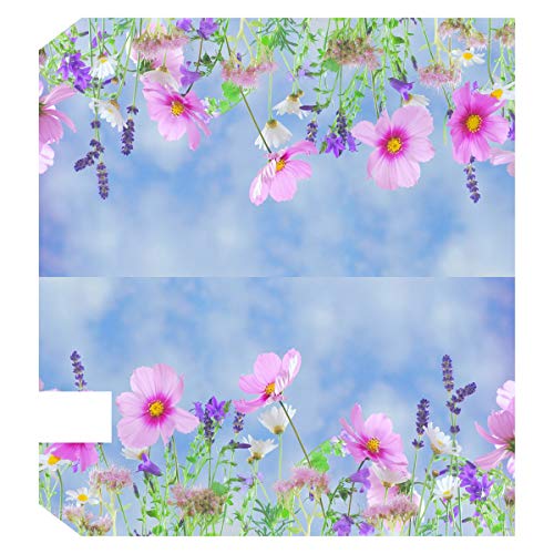 VWAQ Spring Flowers Magnetic Mailbox Cover - Summer Floral Decorative Magnet - MBM2