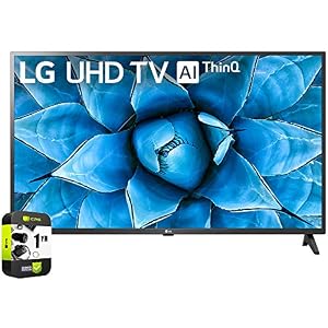 LG 50UN7300PUF 50 inch UHD 4K HDR AI Smart TV 2020 Model Bundle with 1 Year Extended Protection Plan