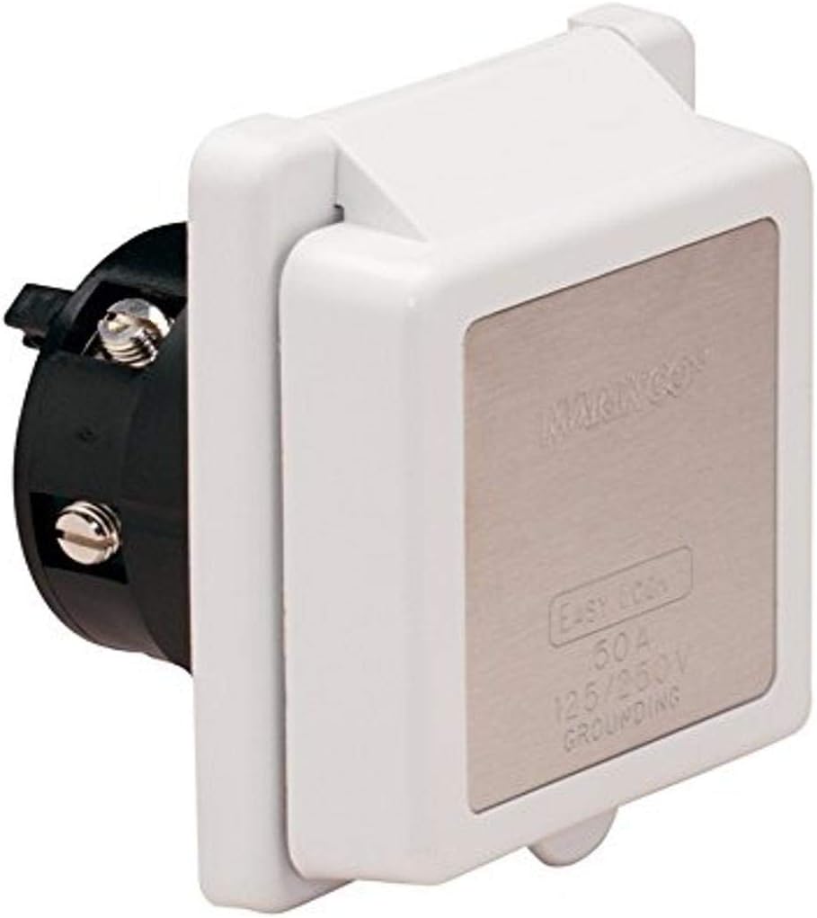 Marinco 30 Amp and 50 Amp Inlets: Sports & Outdoors