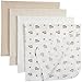 Gerber Big Unisex Child 4 Pack Flannel Rec. Blanket