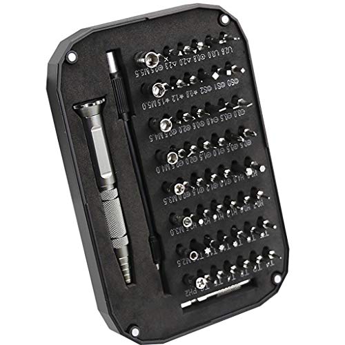 image for Kidirt 59-In-1 Multi-Function Precision Screwdriver Head With Leather 