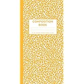Composition Notebook: Small Dot Grid notebook (Standard Traveler's Notebook Sized Notebook Creamsicle Orange )