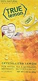 True Lemon Dispenser Pack 100ct. Plus 5 SAMPLE sticks of True Lemon Lemonade, Peach, Raspberry, Black Cherry, and Orange Mango. Natural Flavored Water Enhancer, Great beverage option for Paleo Diet, Adkin's Diet, and other healthly diet programs.