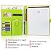 Business Padfolio Faux Leather Portfolio Binder Case by RAY.King Professional Documents Organizer with 5 Card Holders & iPhone Slot for Interview &Resume Document and Notepad
