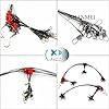 JSHANMEI-12pcslot-Stainless-Steel-Wire-Fishing-Leaders-with-Swivels-Snaps-Beads-High-strength-Fishing-Wire-Rigs-Fishing-Trace-Lures-Steel-Wire-Leader-Spinner-Fishing-Line-Tackle