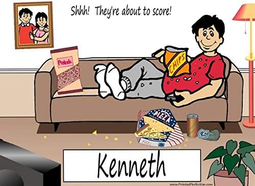 Amazon Com Personalized Couch Potato Download Print At Home