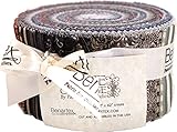 Painted Sky Studio Stone Cottage Pinwheel 40 2.5-inch Strips Jelly Roll Benartex