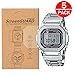 [5-Pack] for Casio GMW-B5000/GMW-B5000-1JF Watch Screen Protector,Full Coverage Screen Protector for Casio GMW-B5000 Watch HD Clear Anti-Bubble and Anti-Scratch