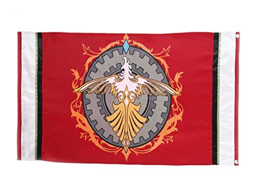 Mtxc Final Fantasy Type-0 Cosplay Accessories Suzaku Group 0 Suzaku Flag Red