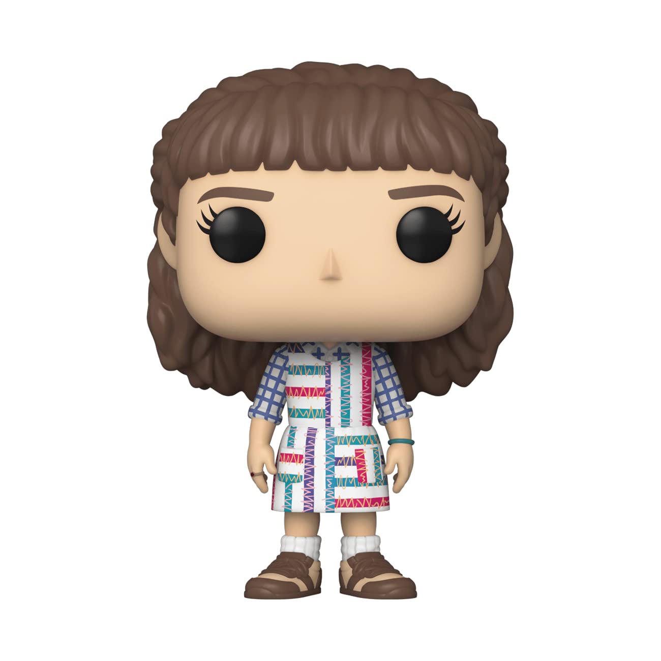 Funko POP [Stranger Things - Eleven [Season 4] Vinyl Figure (Bundled with Compatible Box Protector Case), Multicolor, 3.75 inches
