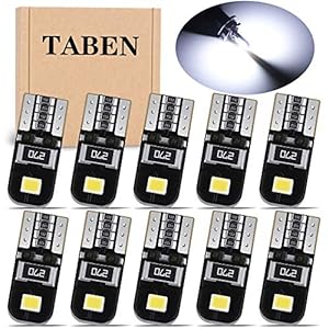 TABEN T10 194 LED Lamp CanBus 2835 Chipsets 168 175 2825 W5W Kentekenverlichting Auto-interieur Kaart Dome…