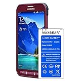 Galaxy S5 Active Battery,MAXBEAR [3300mAh] Replacement Li-Ion Battery for Samsung Galaxy S5 Active SM-G870 (AT&T) & Galaxy S5 Sport SM-G860 (Sprint)| S5 Spare Battery [12 Month Warranty]