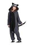 WOTOGOLD Animal Cosplay Costume Racoon Unisex Adult