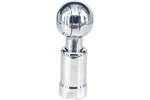 1" BSP Female Thread 304 Stainless Steel Thread Rotary Spray Ball Tank Cleaning Ball