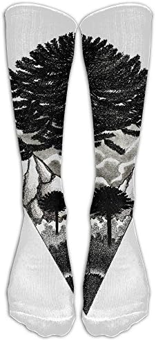 High Socks Araucaria Boots Long Knee Sock Crew Tube Stockings For Travel And Sport