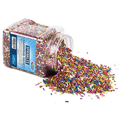 Natural Sprinkles Rainbow Rainbow Sprinkles with No Artificial Colors