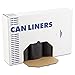 Boardwalk Recycled Low-Density Polyethylene Can Liners, 45 gal, 1.2 mil, 40