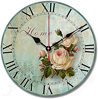 Purki Wooden Decorative Round Wall Clock