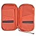 Hopsooken Travel Wallet & Passport Holder Organizer Rfid Blocking ID Card Pouch (Orange)