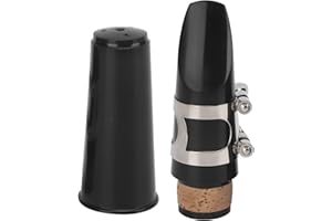 Clarinet Mouthpiece Kit, Plastic Clarinet Mouthpiece Ligature Kit Musical Instrument Accessories Clarinet Cap Accessory