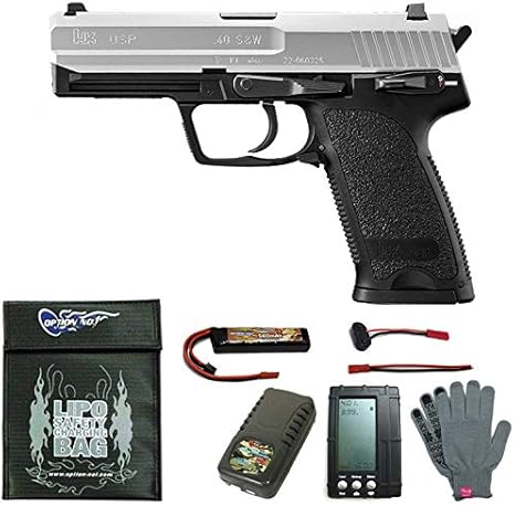 Amazon 東京マルイ H K Usp 40s W スライドシルバー 電動ハンドガン リポバッテリー フルセット ハンドガン 通販