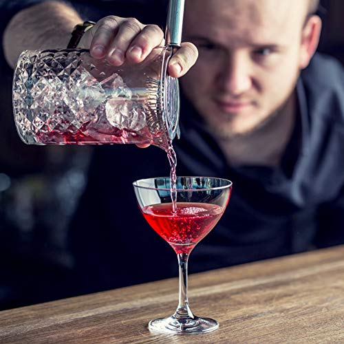 Hamnor 750ml Cocktail-Shaker mit 3 Wein machen Kombination Jigger messen und Rührlöffel Rostfreier Stahl Bar Bartending… – Bild 6