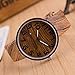 Sannysis Style Wood Grain PU Leather Quartz Watch Women Men Watch