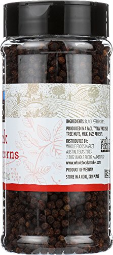 365 Everyday Value, Black Peppercorns, 8.08 Ounce - Thumbnail 3