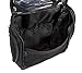 Black Hanging Toiletry Bag - Compact Portable Travel Bag Organizer - For Men & Women - Holds Shaving Bottles, Razors, Shampoo, Toothpaste, Cosmetics, Makeup, & More - 10.5 x 9.5 x 4.5 Inches