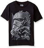 Star Wars Boys' Kylo Ren T-Shirt, Star Wars Black, Large/14-16