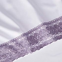 Modern Threads Soft Microfiber Crochet Lace Sheets
