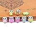 Yalis 12 Pcs Owl Push Pins,Creative Pushpins/Thumbtacks Decorative for School Home and Office, Assorted Colors