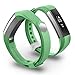 Fitbit Alta Bands, Greeninsync Fitbit Alta Replacement Accessories Band Large for Fitbit Alta Wristbands with Metal Clasp and Ultrathin Fastener (Green)