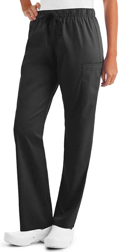 Strictly Scrubs Women’s Four Way Stretch Scrub Set - Includes V-Neck Top and Pant: Clothing