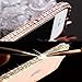 Luxury Diamond Crystal Rhinestone Bling Metal Frame Bumper Case Cover for Iphone 6 (4.7-inch) (Rose Gold)