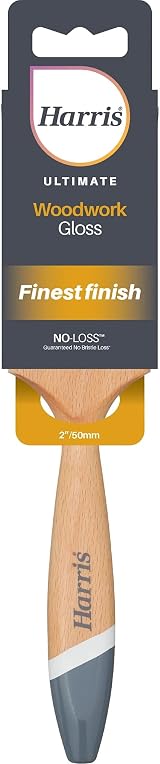 Harris Ultimate Woodworks Gloss Triangular No Loss Paint Brush 2in