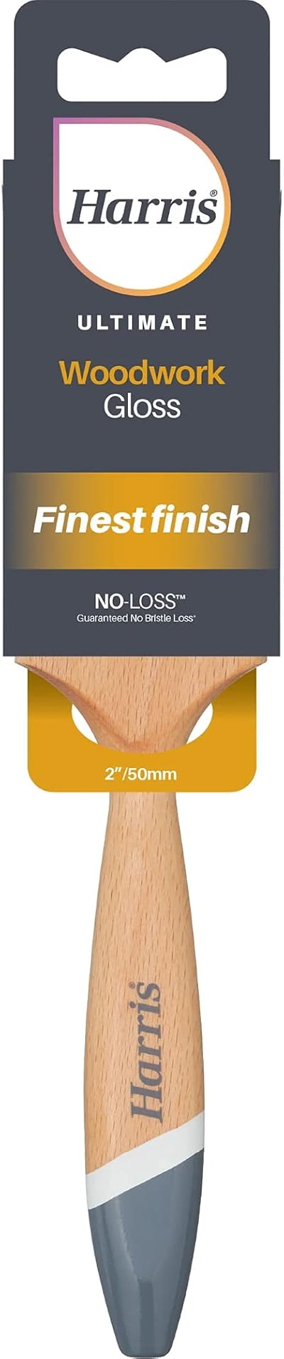 Harris Ultimate Woodworks Gloss Triangular No Loss Paint Brush 2in