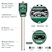 Sonkir Soil pH Meter, MS02 3-in-1 Soil Moisture/Light/pH Tester Gardening Tool Kits for Plant Care, Great for Garden, Lawn, Farm, Indoor & Outdoor Use (Green)thumb 1